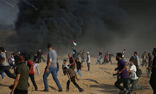 La protesta palestina de la Marcha de Retorno continúa en Gaza
